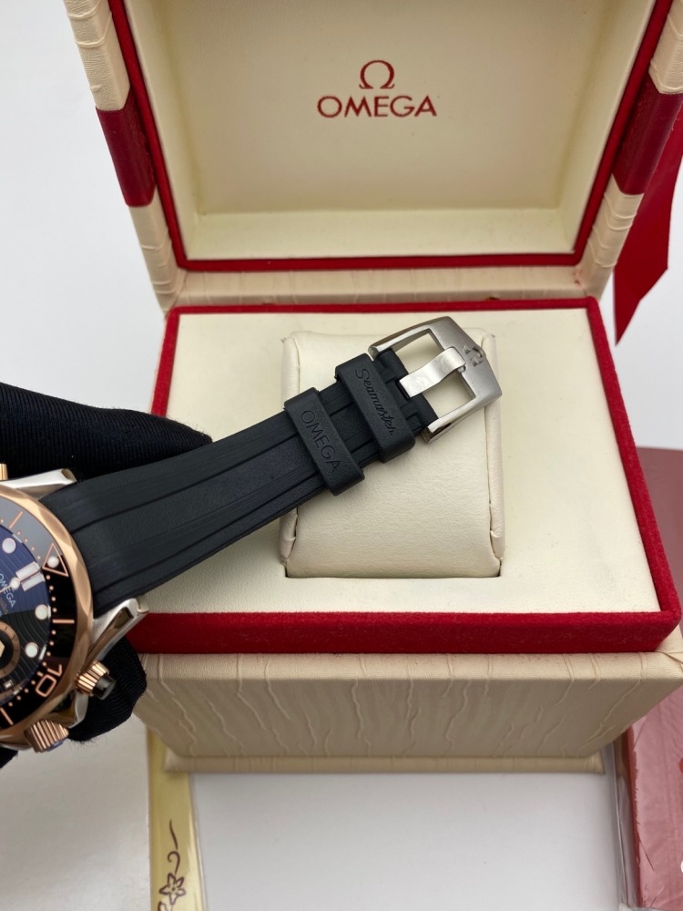 Men's Quartz Watch Chronograph 904L Stainless Steel 45 mm-OG 165