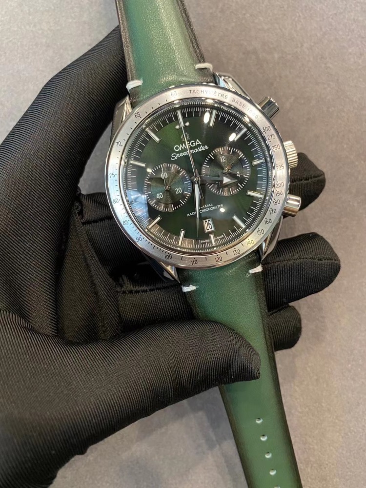 Men's Quartz Watch Chronograph 904L Stainless Steel 44 mm-OG 141