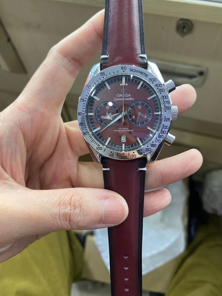 Men's Quartz Watch Chronograph 904L Stainless Steel 44 mm-OG 141