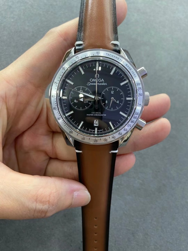 Men's Quartz Watch Chronograph 904L Stainless Steel 44 mm-OG 141