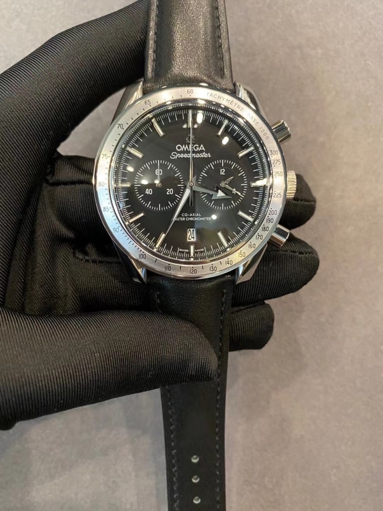 Men's Quartz Watch Chronograph 904L Stainless Steel 44 mm-OG 141