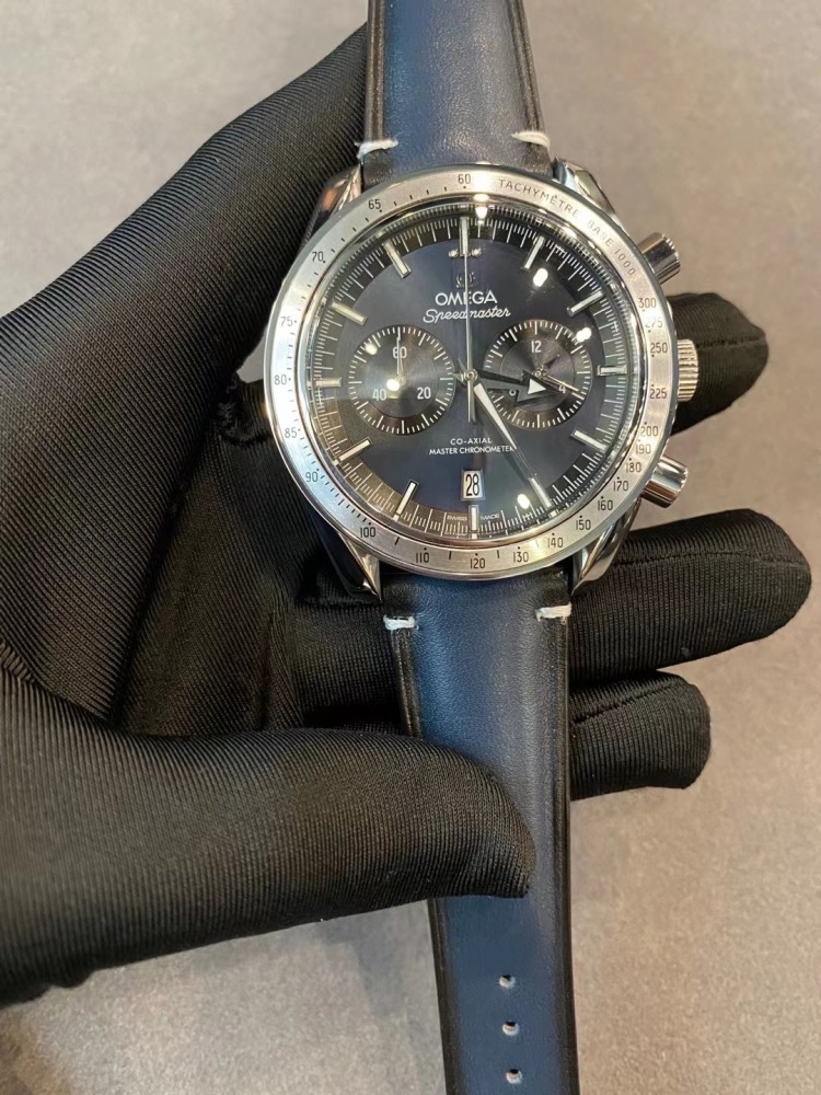 Men's Quartz Watch Chronograph 904L Stainless Steel 44 mm-OG 141