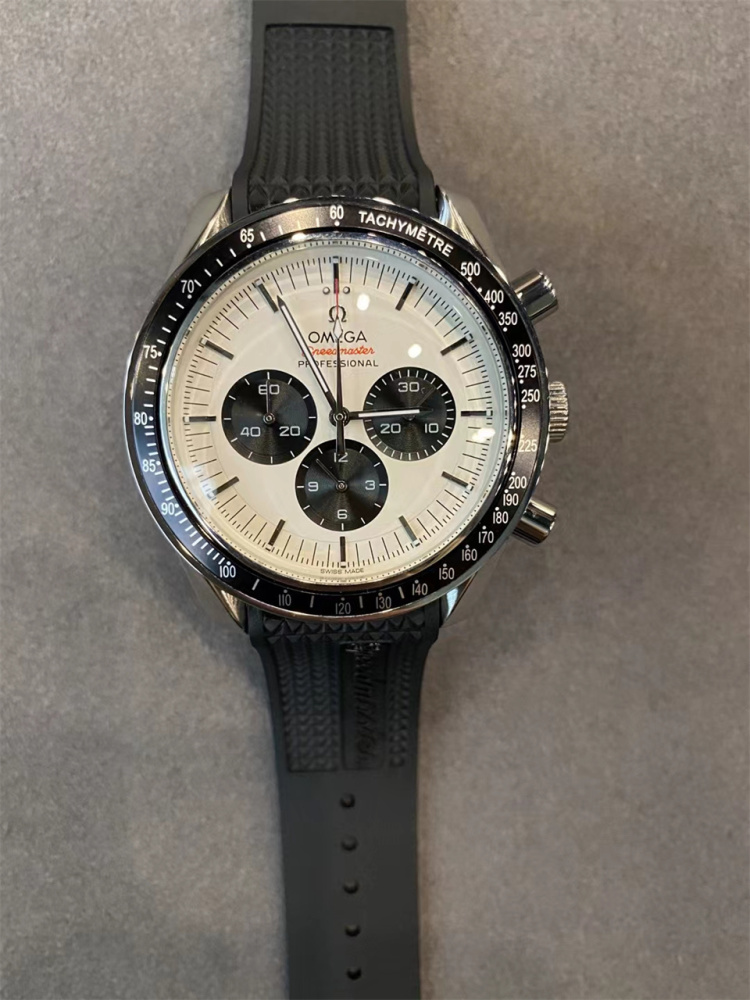 Men's Quartz Watch Chronograph 904L Stainless Steel 44 mm-OG 163