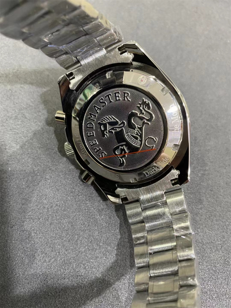 Men's Quartz Watch Chronograph 904L Stainless Steel 44 mm-OG 163