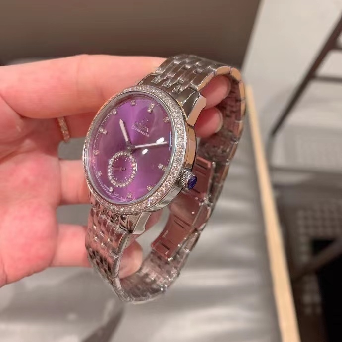 Women's  Quartz Watch Chronograph 904L Stainless Steel 36 mm-OG122