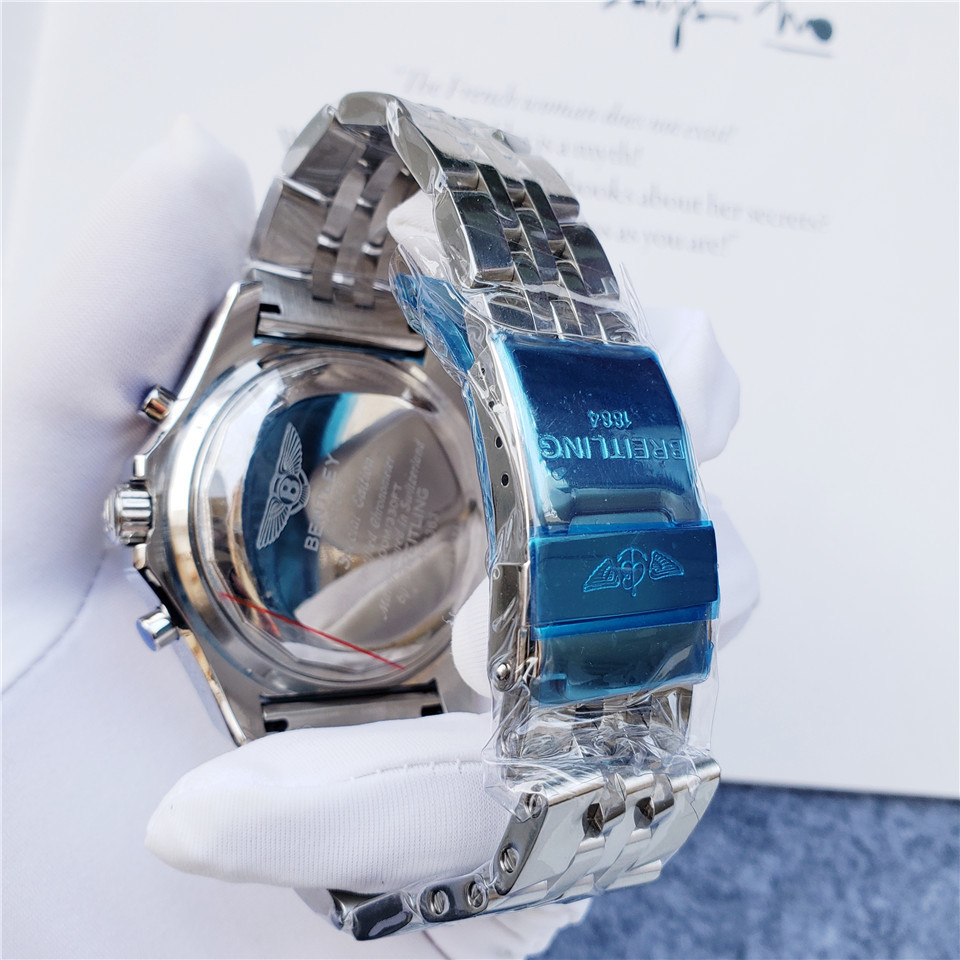 Men's Automatic Mechanical Watch 904L Stainless Steel 47 mm- BR 69