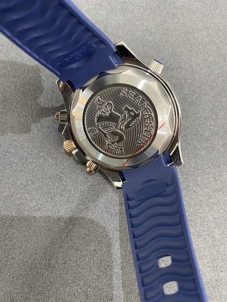 Men's Quartz Watch Chronograph 904L Stainless Steel 45 mm-OG 164