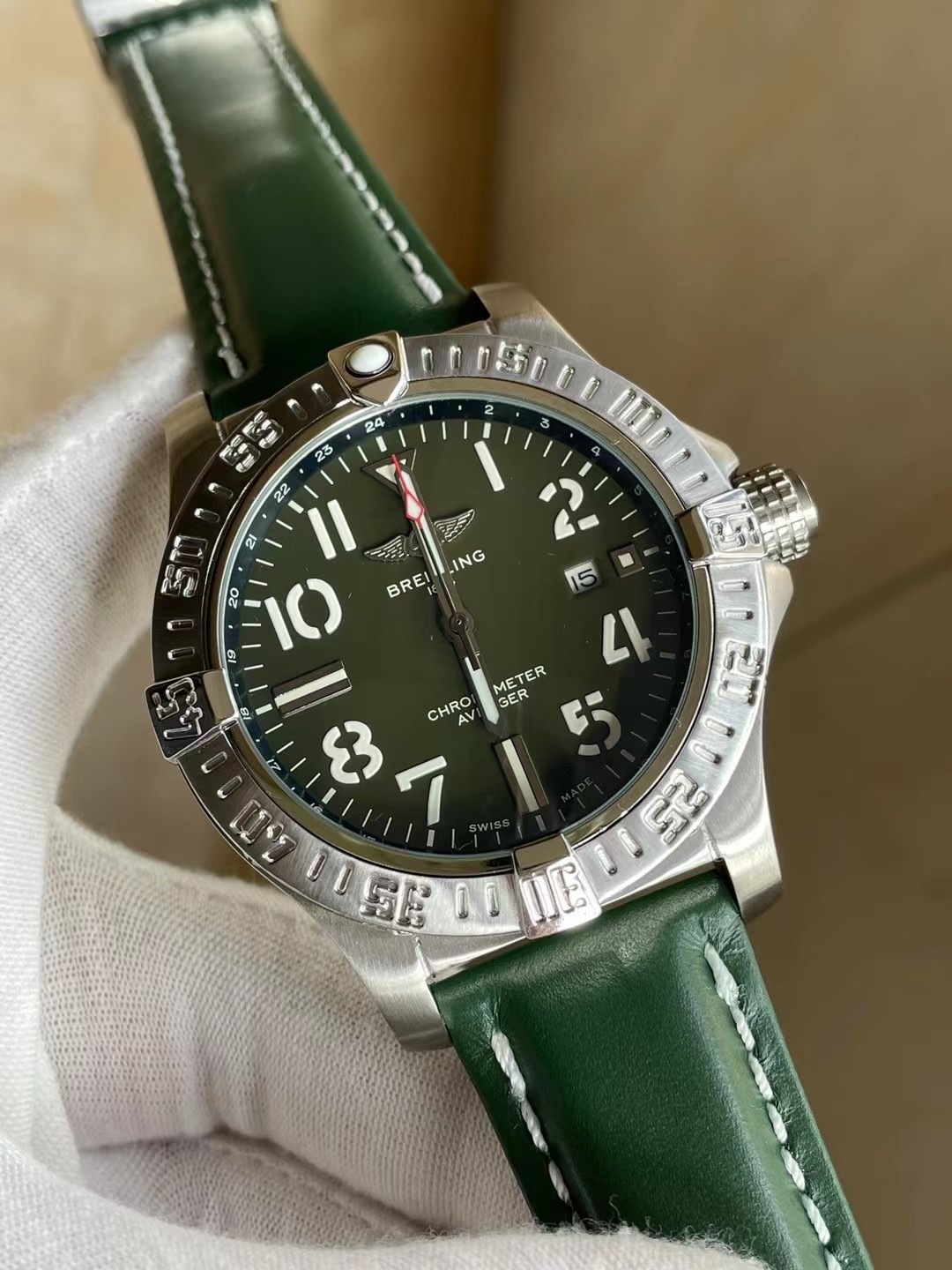Men's Automatic Mechanical Watch 904L Stainless Steel 44mm- BR 79