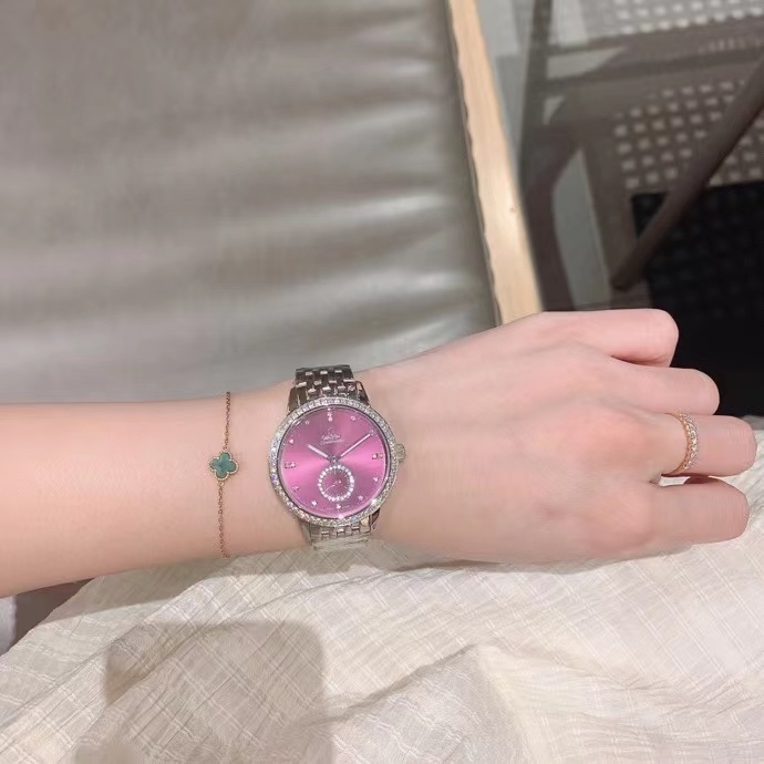 Women's  Quartz Watch Chronograph 904L Stainless Steel 36 mm-OG122