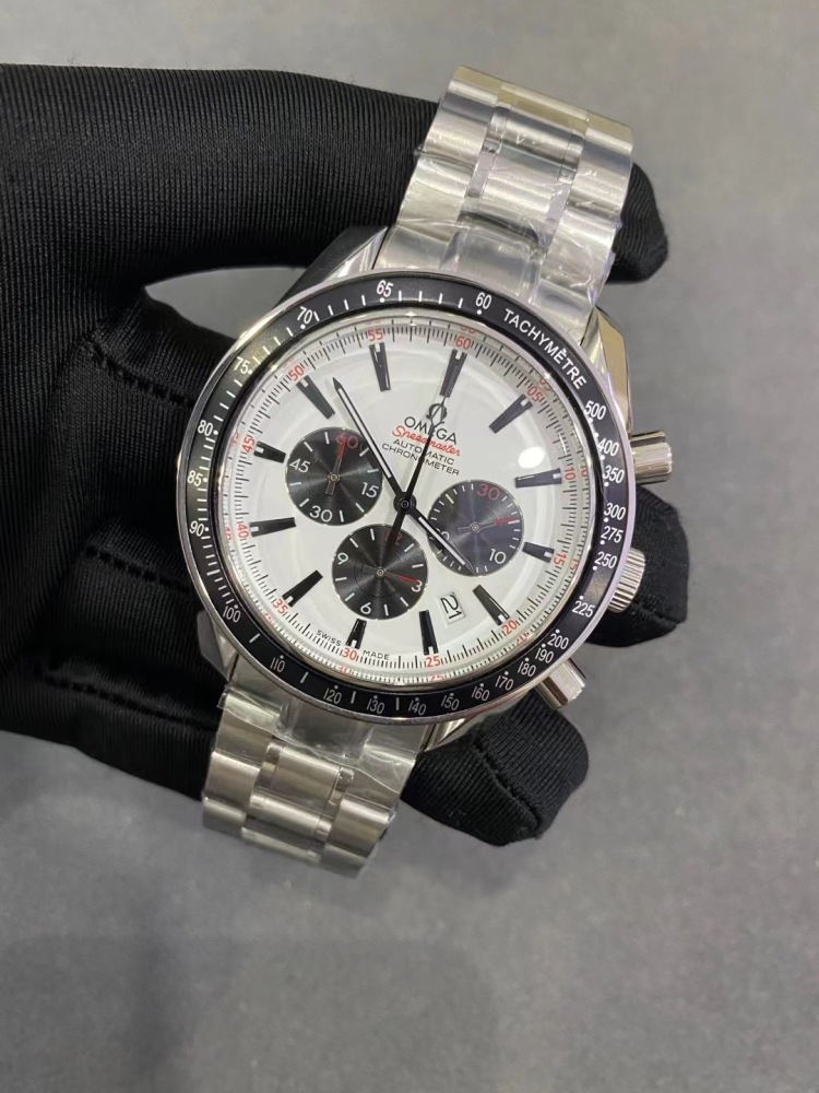 Men's Quartz Watch Chronograph 904L Stainless Steel 44 mm-OG 151