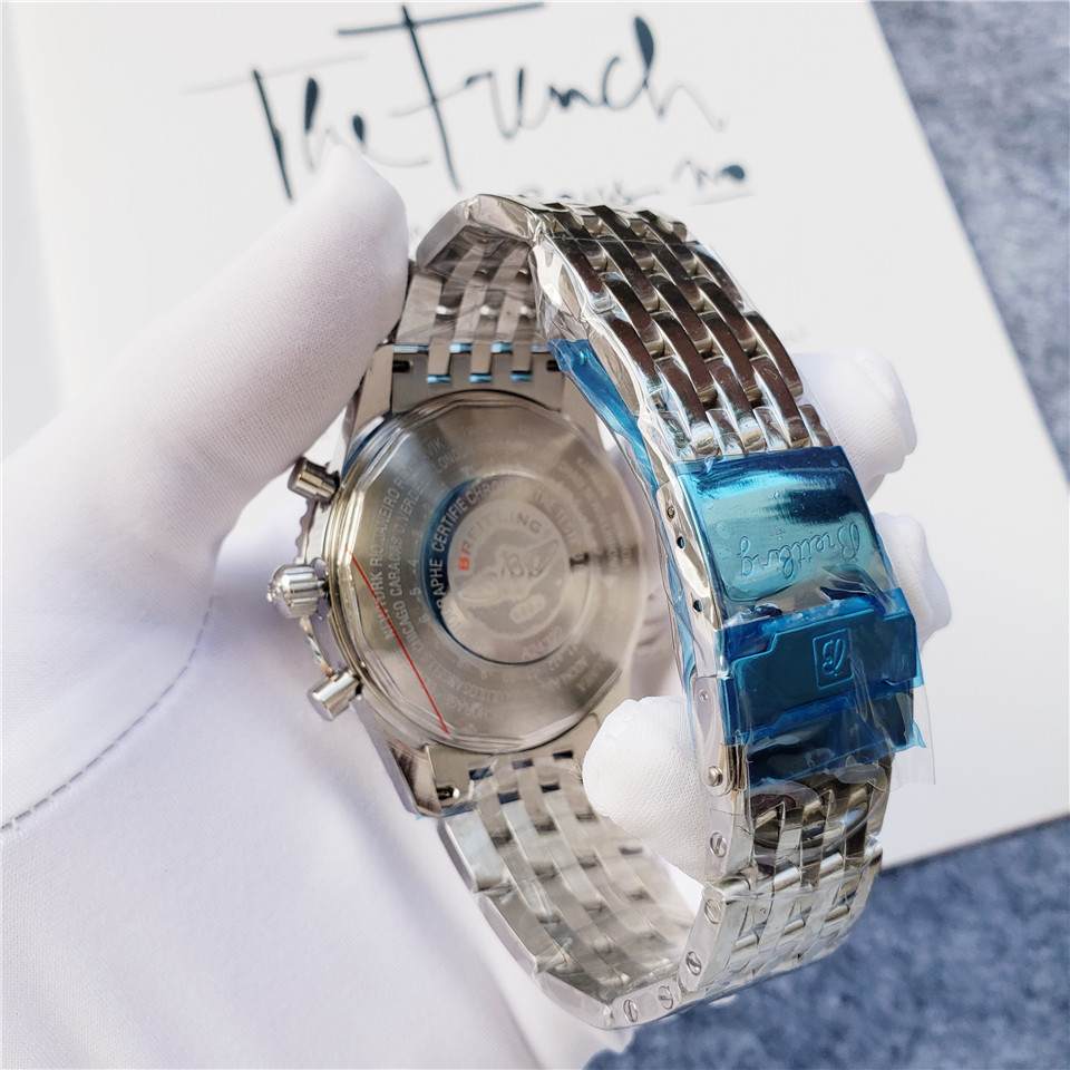 Men's Automatic Mechanical Watch 904L Stainless Steel 47 mm- BR 59
