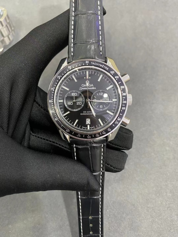 Men's Quartz Watch Chronograph 904L Stainless Steel 45 mm-OG 174