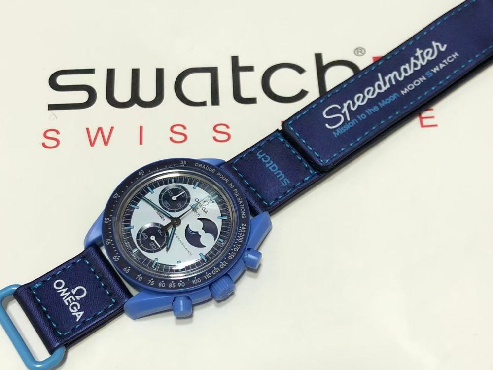Men's Quartz Watch Chronograph 904L Stainless Steel 40 mm-OG 291
