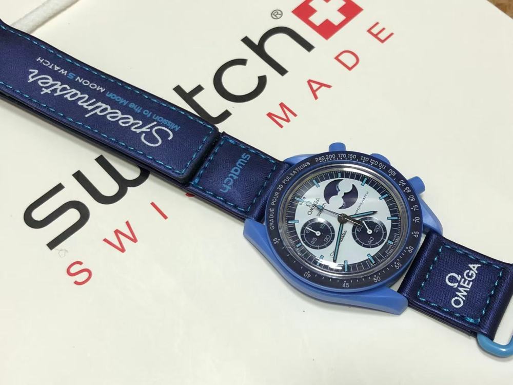 Men's Quartz Watch Chronograph 904L Stainless Steel 40 mm-OG 291