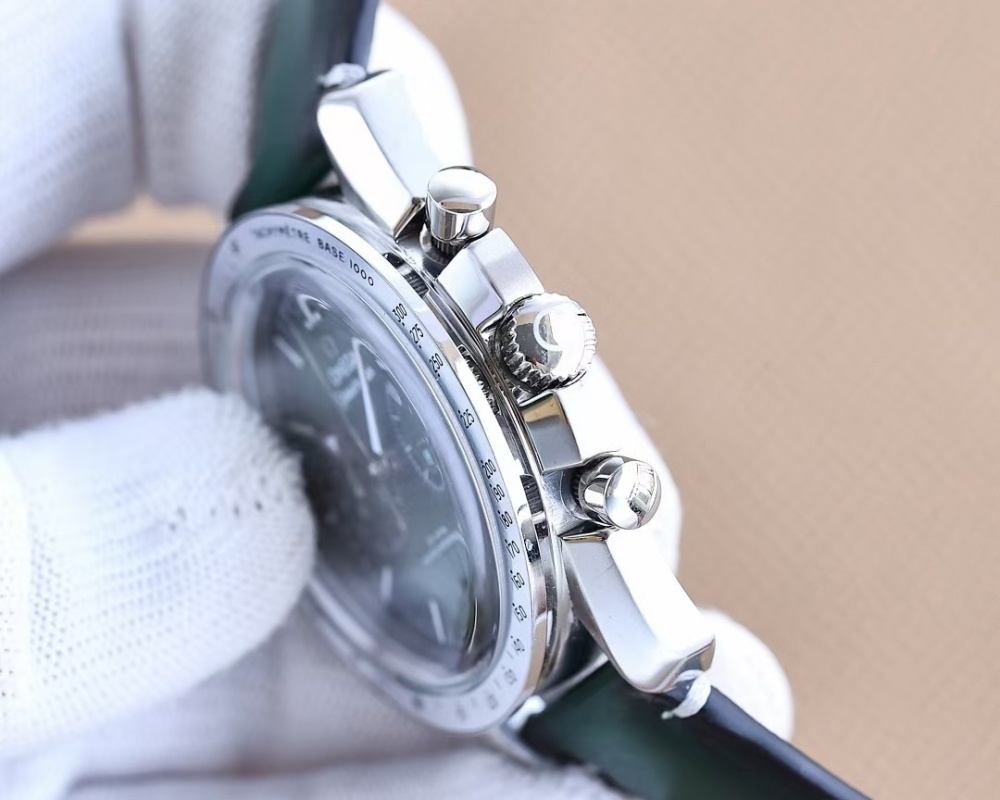 Men's Quartz Watch Chronograph 904L Stainless Steel 43.5 mm-OG 118