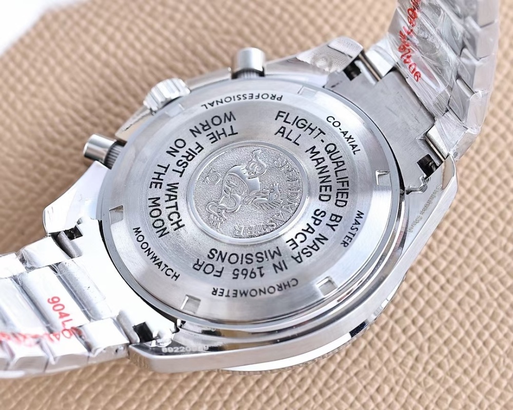Men's Quartz Watch Chronograph 904L Stainless Steel 43.5 mm-OG 119