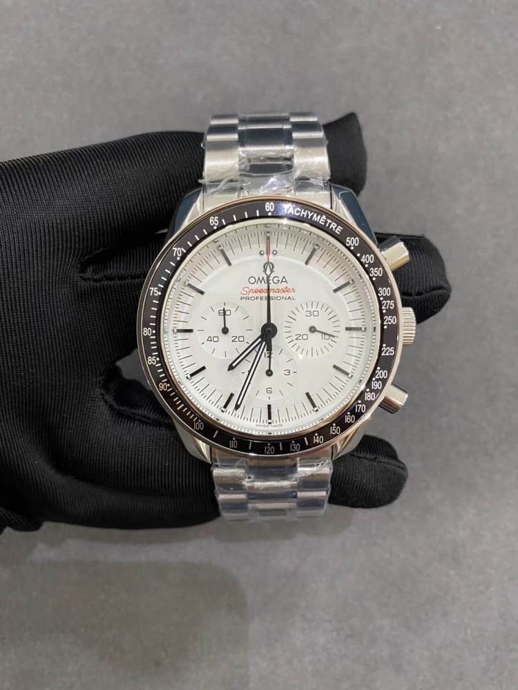 Men's Quartz Watch Chronograph 904L Stainless Steel 45 mm-OG 175