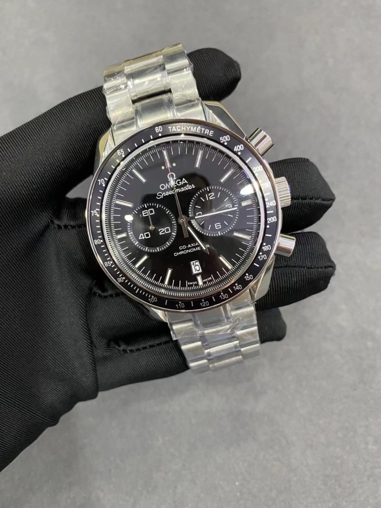 Men's Quartz Watch Chronograph 904L Stainless Steel 45 mm-OG 174