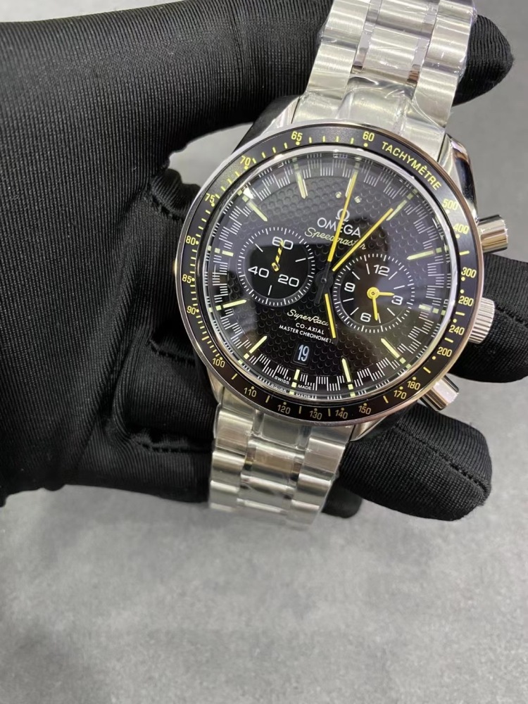 Men's Quartz Watch Chronograph 904L Stainless Steel 45mm-OG 176