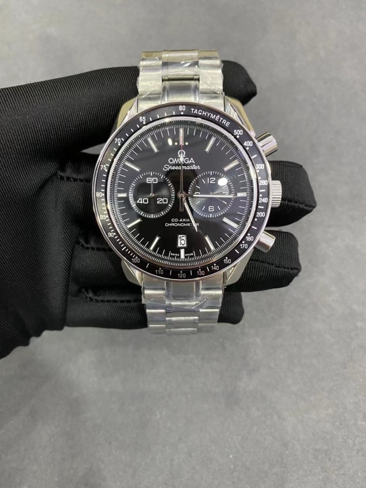 Men's Quartz Watch Chronograph 904L Stainless Steel 45 mm-OG 174