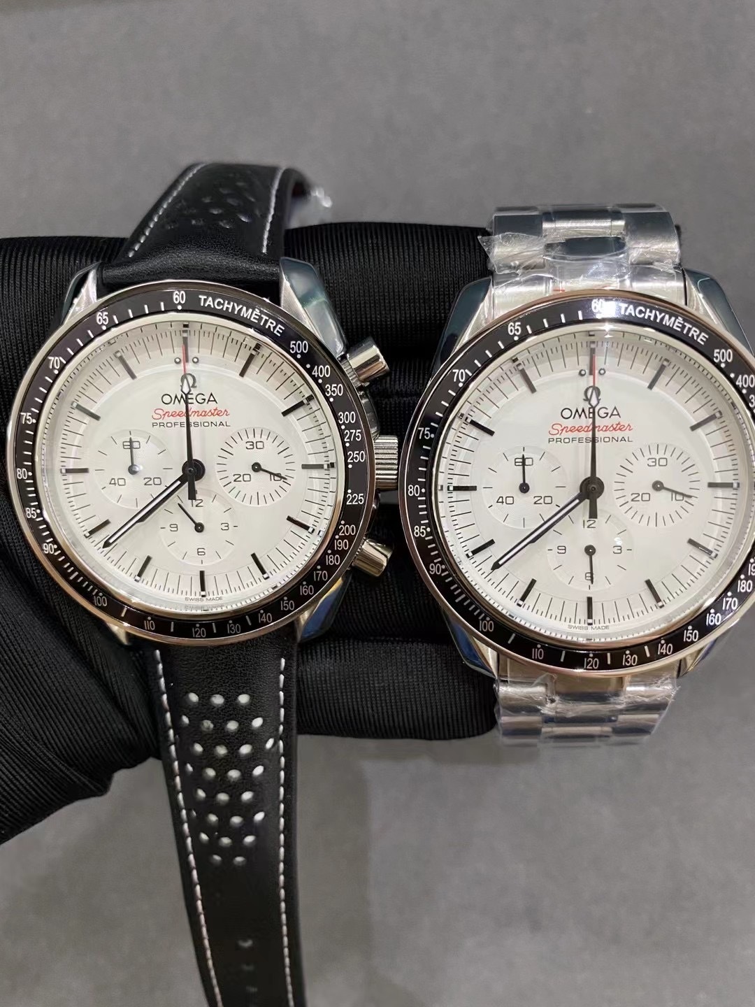 Men's Quartz Watch Chronograph 904L Stainless Steel 45 mm-OG 175