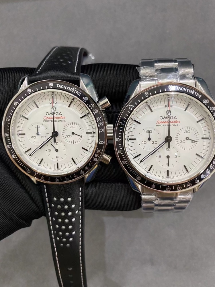 Men's Quartz Watch Chronograph 904L Stainless Steel 45 mm-OG 175