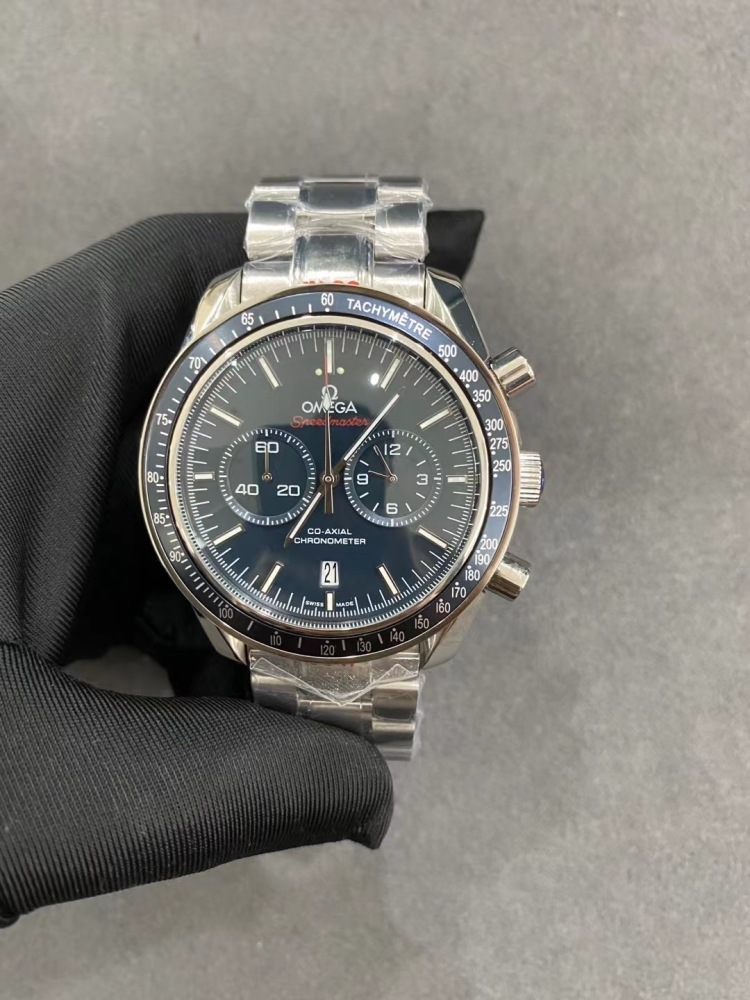 Men's Quartz Watch Chronograph 904L Stainless Steel 45 mm-OG 174