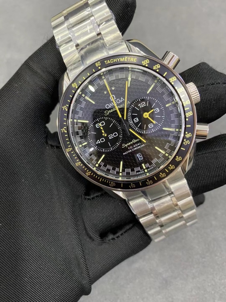 Men's Quartz Watch Chronograph 904L Stainless Steel 45mm-OG 176