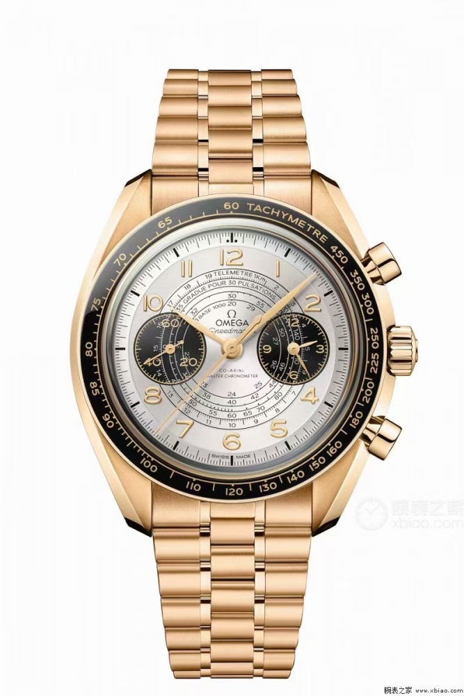 Men's Quartz Watch Chronograph 904L Stainless Steel 42 mm-OG 171