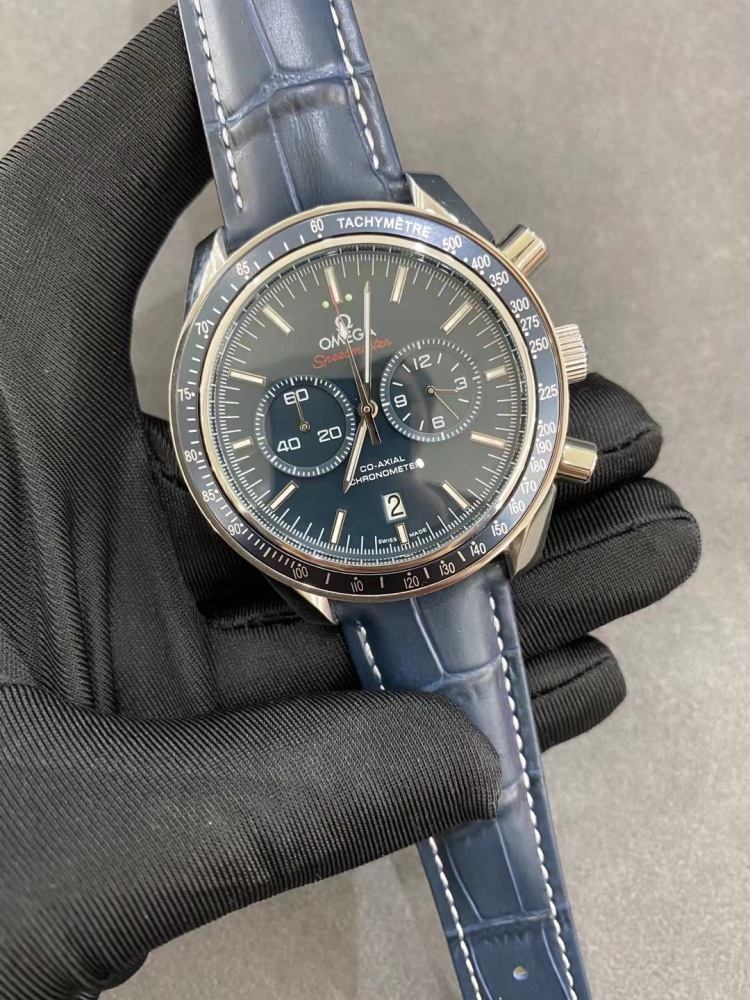 Men's Quartz Watch Chronograph 904L Stainless Steel 45 mm-OG 174