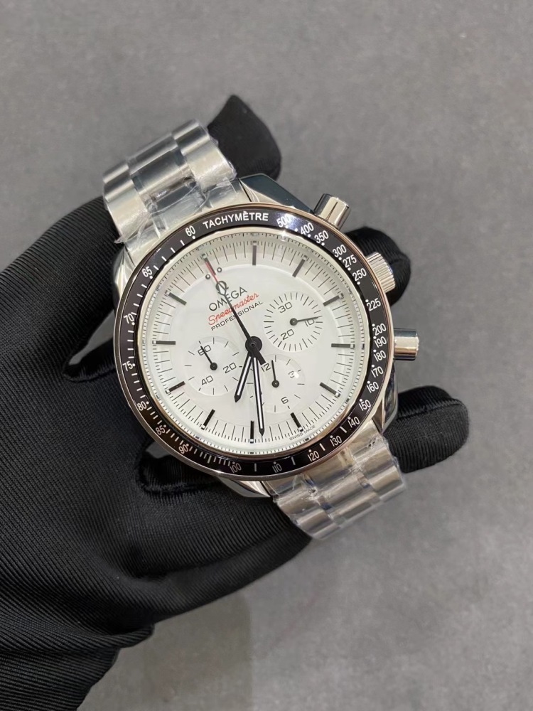 Men's Quartz Watch Chronograph 904L Stainless Steel 45 mm-OG 175