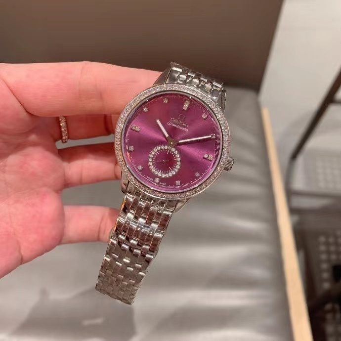 Women's  Quartz Watch Chronograph 904L Stainless Steel 36 mm-OG122
