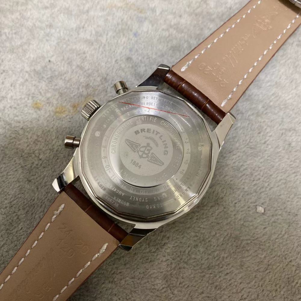 Men's Quartz Watch Chronograph 904L Stainless Steel 46 mm- BR 73