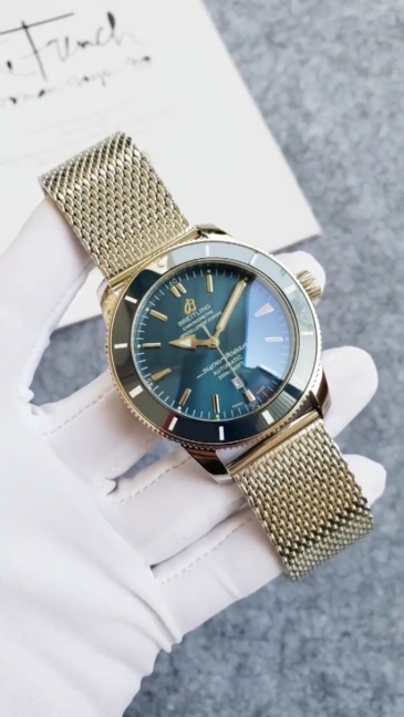 Men's Automatic Mechanical Watch 904L Stainless Steel 46mm- BR 46