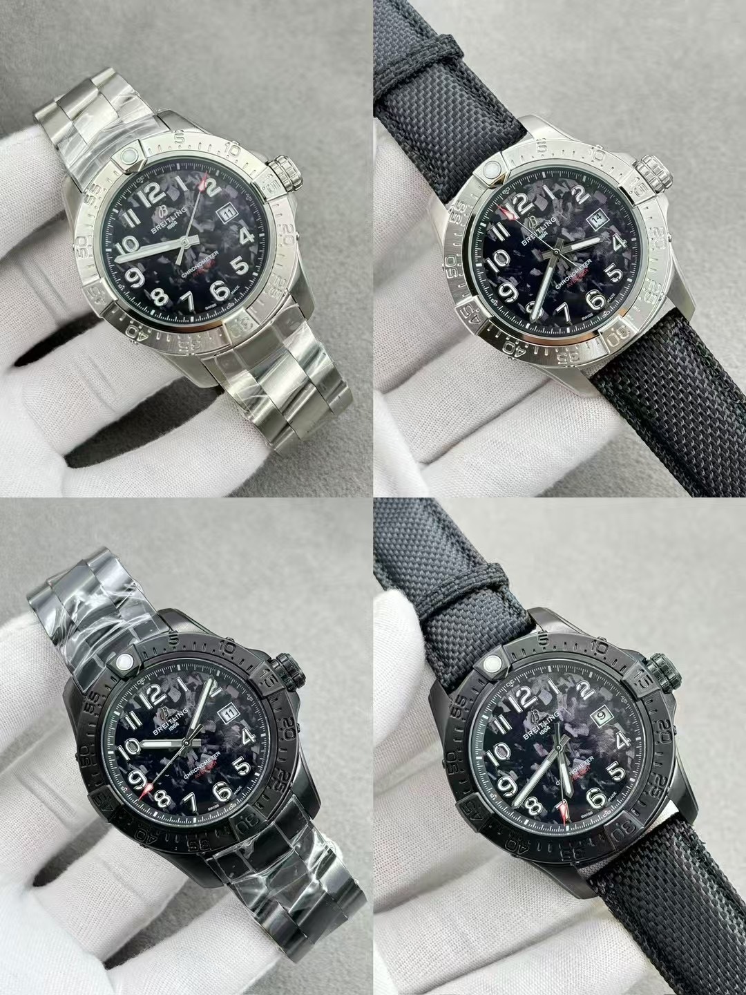 Men's Automatic Mechanical Watch 904L Stainless Steel 43mm- BR 214