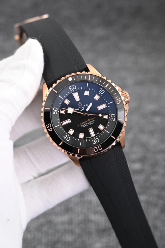 Men's Automatic Mechanical Watch 904L Stainless Steel 46mm- BR 169