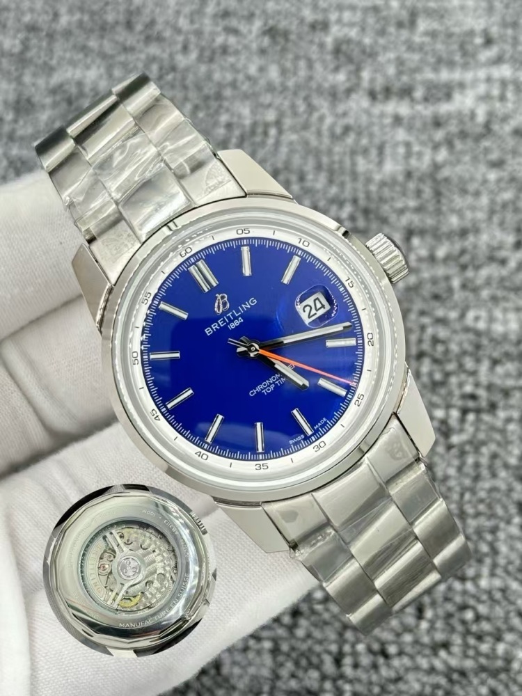 Men's Automatic Mechanical Watch 904L Stainless Steel 43mm- BR 220