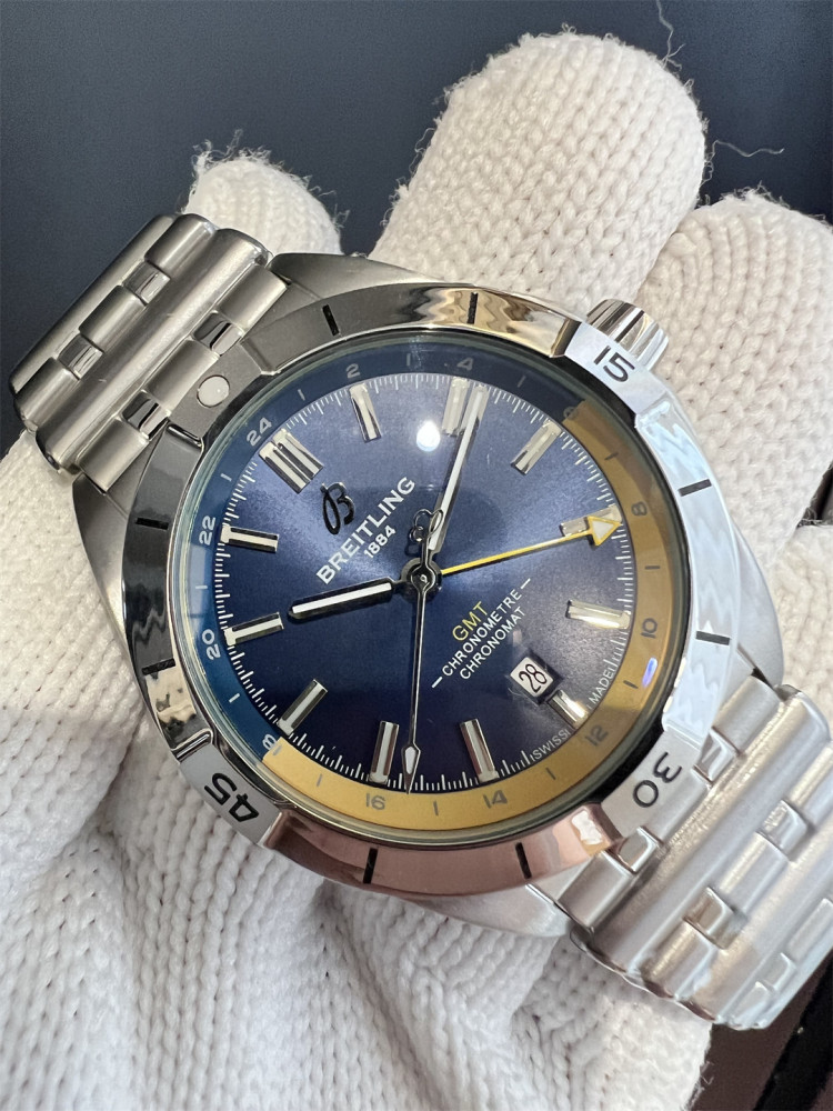 Men's Automatic Mechanical Watch 904L Stainless Steel 44mm- BR 198