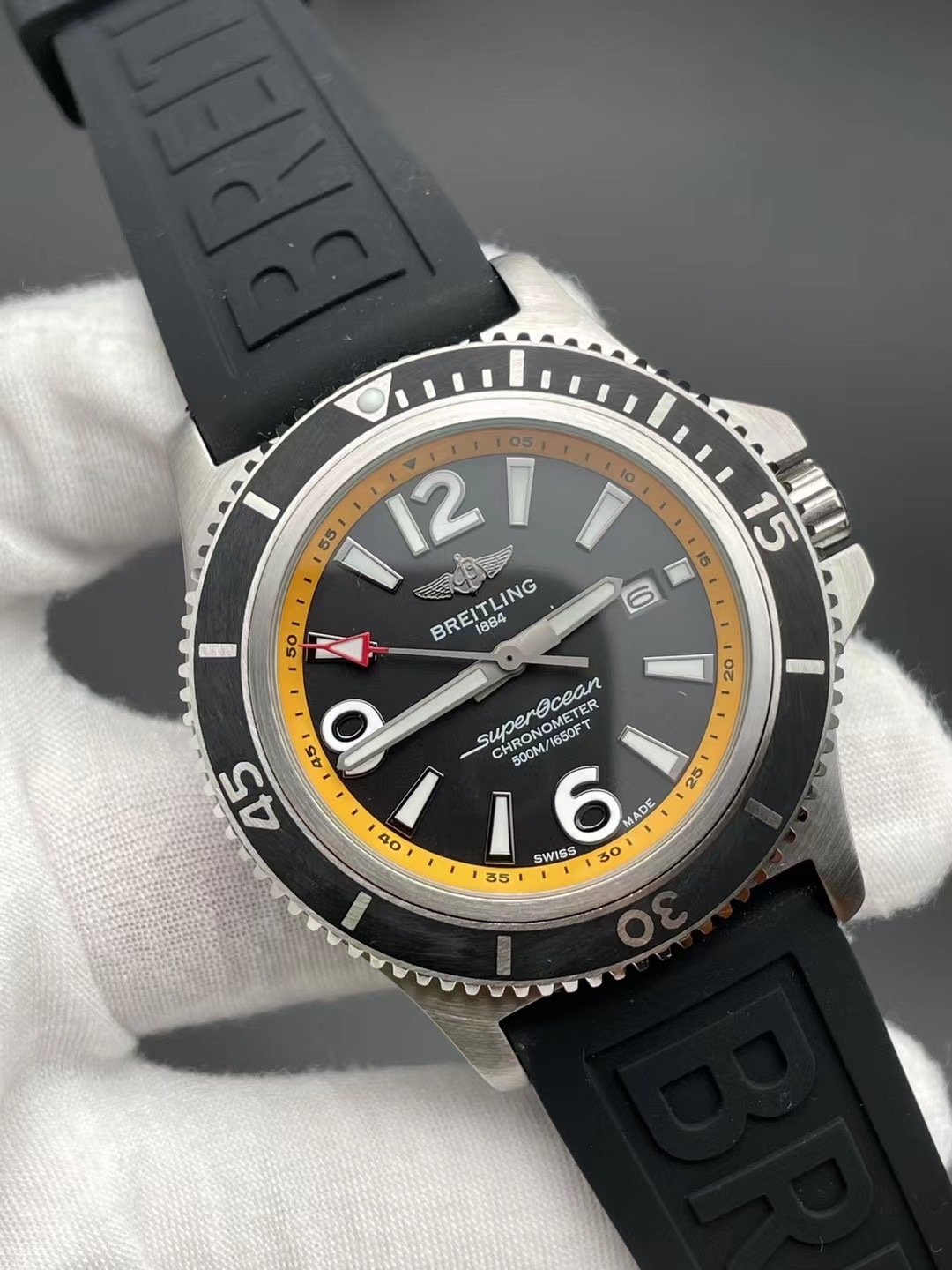 Men's Automatic Mechanical Watch 904L Stainless Steel 46mm- BR 173
