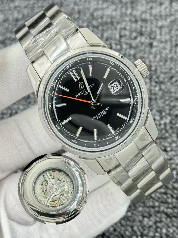 Men's Automatic Mechanical Watch 904L Stainless Steel 43mm- BR 220