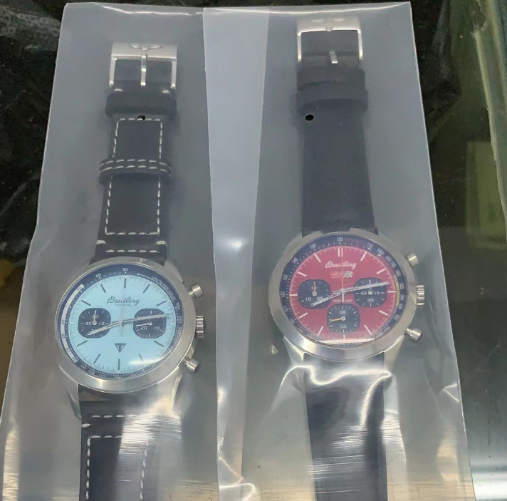 Men's Quartz Watch Chronograph 904L Stainless Steel 43mm- BR 184