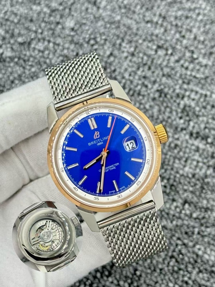 Men's Automatic Mechanical Watch 904L Stainless Steel 43mm- BR 220