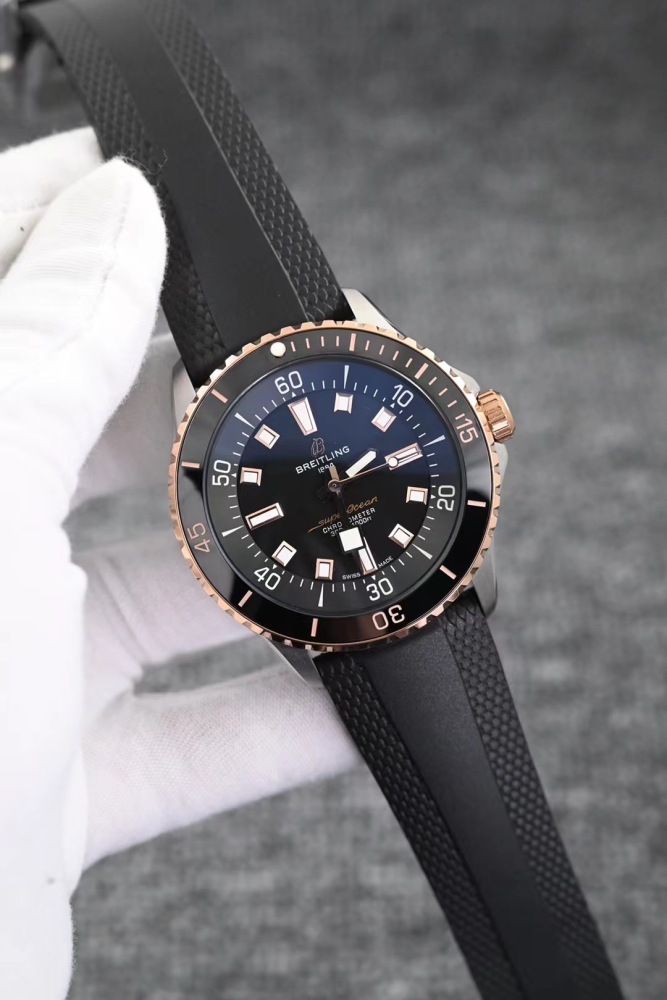 Men's Automatic Mechanical Watch 904L Stainless Steel 46mm- BR 169