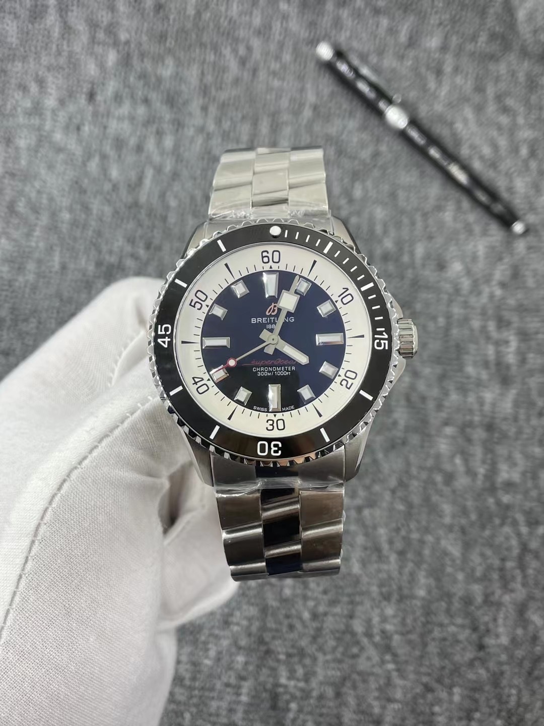 Men's Automatic Mechanical Watch 904L Stainless Steel 46mm- BR 170