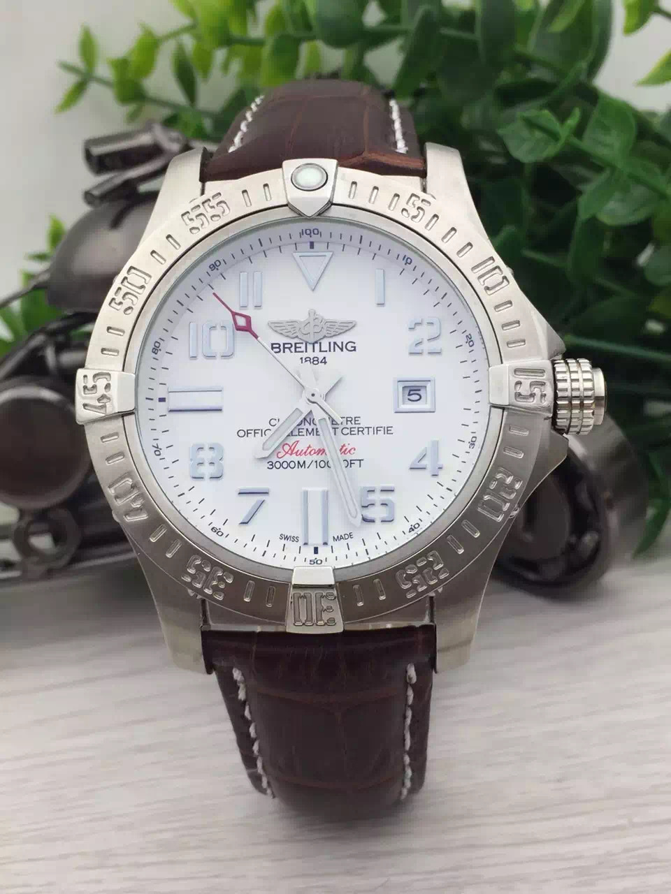 Men's Automatic Mechanical Watch 904L Stainless Steel 46mm- BR 159