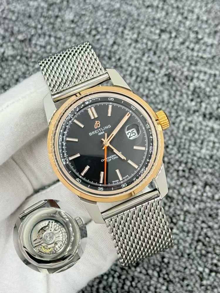 Men's Automatic Mechanical Watch 904L Stainless Steel 43mm- BR 220