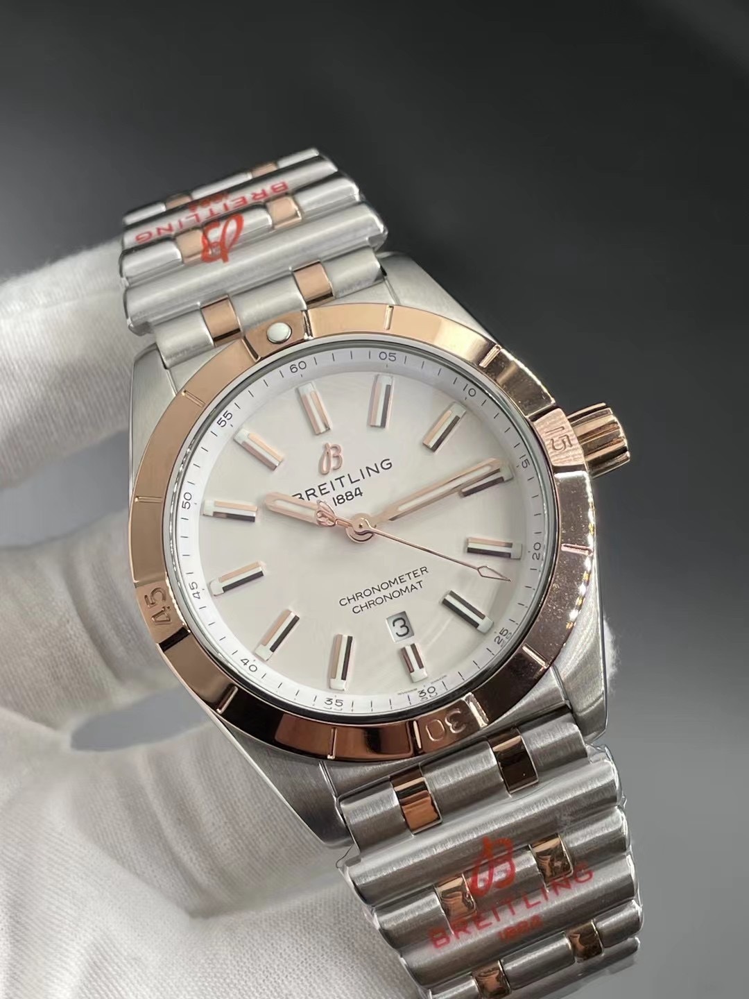 Men's Automatic Mechanical Watch 904L Stainless Steel 46mm- BR 175
