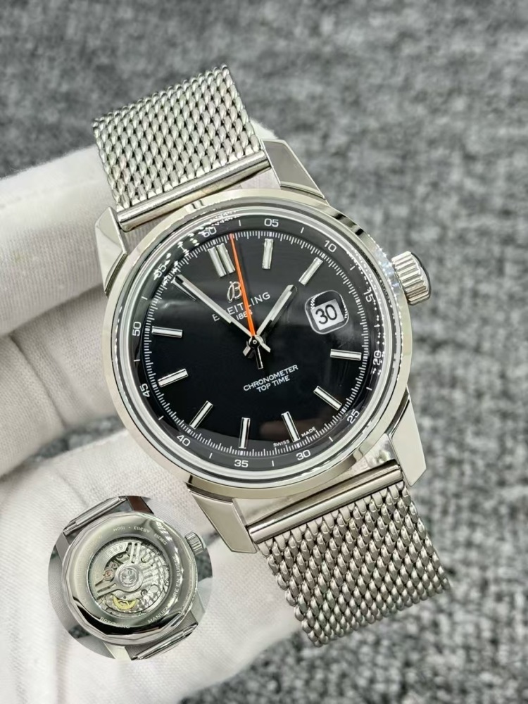 Men's Automatic Mechanical Watch 904L Stainless Steel 43mm- BR 220