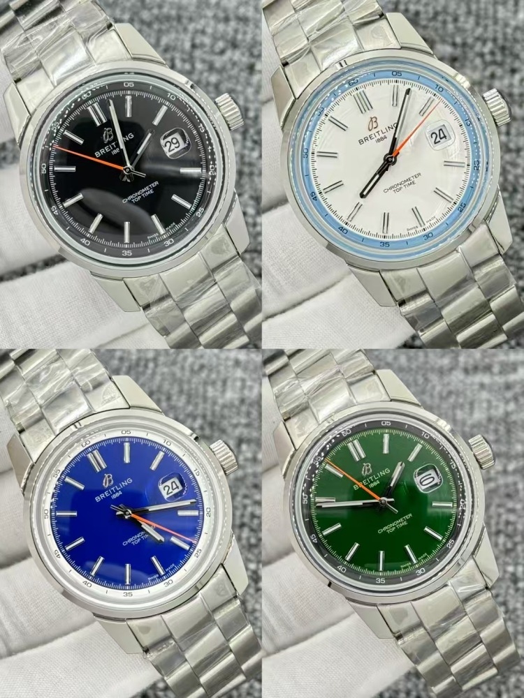 Men's Automatic Mechanical Watch 904L Stainless Steel 43mm- BR 220