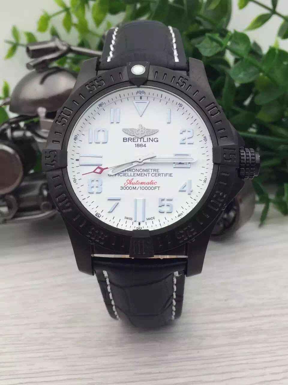 Men's Automatic Mechanical Watch 904L Stainless Steel 46mm- BR 159